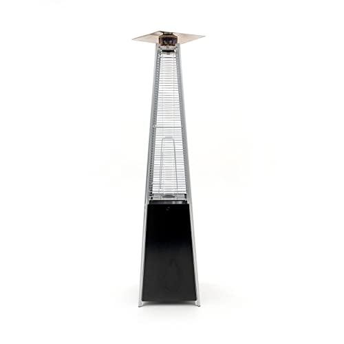 k2ocalore Niklas Totem Heizstrahler Gas-Außen, 73 x 73 x 221 cm von Kekai