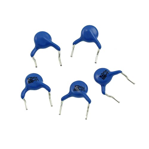 5x Keramik Kondensator 1nF 500V DC Keko KZH2k 1nF M2E3 500 Y d7,5x4mm 1000pF von IT-Tronics