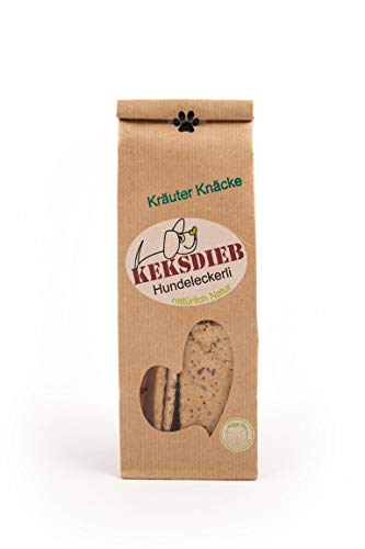 KEKSDIEB Leckerli KRÄUTER-KNÄCKEBROT 100g für Hunde KEKSDIEB Leckerli KRÄUTER-KNÄCKEBROT 100g für Hunde von Keksdieb