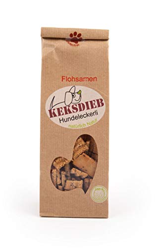 KEKSDIEB Leckerli FLOHSAMEN-WELLEN glutenfrei 100g für Hunde KEKSDIEB Leckerli FLOHSAMEN-WELLEN glutenfrei 100g für Hunde von Keksdieb
