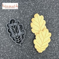Eichenblatt Ausstecher/Keksstempel von Keksmoment