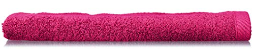 Kela Badkamer Handtuch, Coton, rot red, 50cm x 100cm von kela