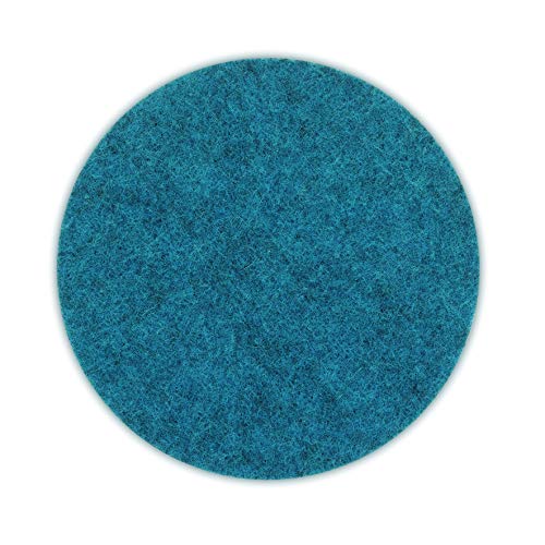 Kela Keuken Untersetzer, Filz, blau, 10 cm x 10 mm von kela