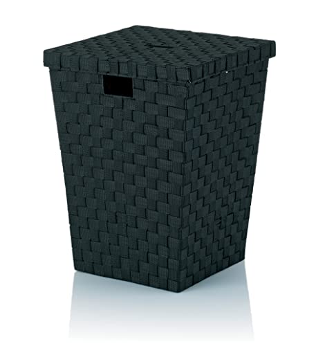 Kela Wäschebox Alvaro schwarz PP-Faserband, Polypropylen, 40 x 40 x 52 cm Kela Wäschebox Alvaro schwarz PP-Faserband, Polypropylen, 40 x 40 x 52 cm von kela