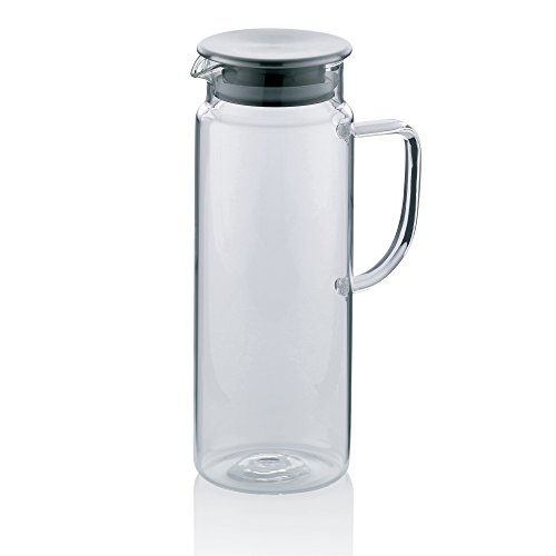 Kela 11397 Saftkrug aus Glas, Edelstahl-Deckel, 1,0 l, Pitcher Kela 11397 Saftkrug aus Glas, Edelstahl-Deckel, 1,0 l, Pitcher von kela