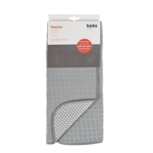 kela Geschirr Abtropfmatte 50 x 38 cm RAPIDA, Geschirrablage für Spüle, Geschirrabtropfer, Spülmatte grau kela Geschirr Abtropfmatte 50 x 38 cm RAPIDA, Geschirrablage für Spüle, Geschirrabtropfer, Spülmatte grau von kela