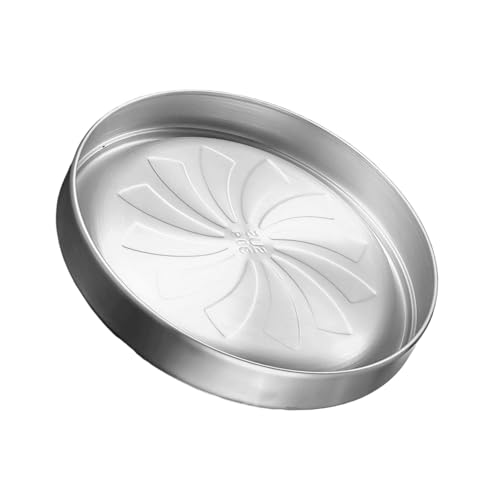 1. Doppelschichtige Servierplatte aus 304 Stahl, thermische Retention, stapelbare Platte für Partys, den täglichen Gebrauch und Buffets, goldfarbenes Finish, Edelstahl-Buffet-Tablett von Kelisdi