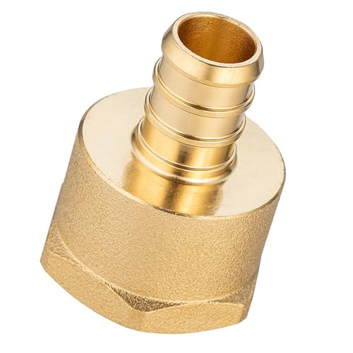 Auslaufsicher – Easy -B Fitting 1,27 cm Messinggewinde, Rohrverbinder, Metallverbindung, Wasserverbindung für Sanitär-resistente Messingrohrverschraubungen von Kelisdi