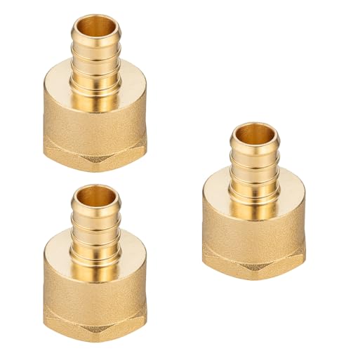 Auslaufsicher – Easy -B Fitting 1,27 cm Messinggewinde, Rohrverbinder, Metallverbindung, Wasserverbindung für Sanitär-resistente Messingrohrverschraubungen Auslaufsicher – Easy -B Fitting 1,27 cm Messinggewinde, Rohrverbinder, Metallverbindung, Wasserverbindung für Sanitär-resistente Messingrohrverschraubungen von Kelisdi