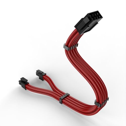 Durability8Pin CPU Power Extension Cable Meshes Sleeve Cord ATX12V 8pin (4+4) Connectors Power Supply Extension Cable von Kelisdi