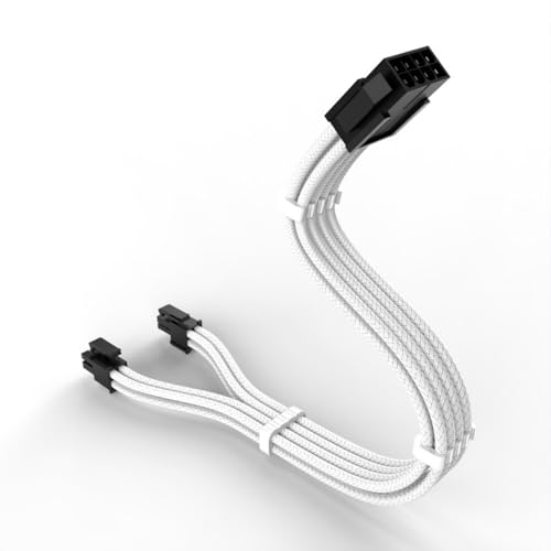 Durability8Pin CPU Power Extension Cable Meshes Sleeve Cord ATX12V 8pin (4+4) Connectors Power Supply Extension Cable von Kelisdi