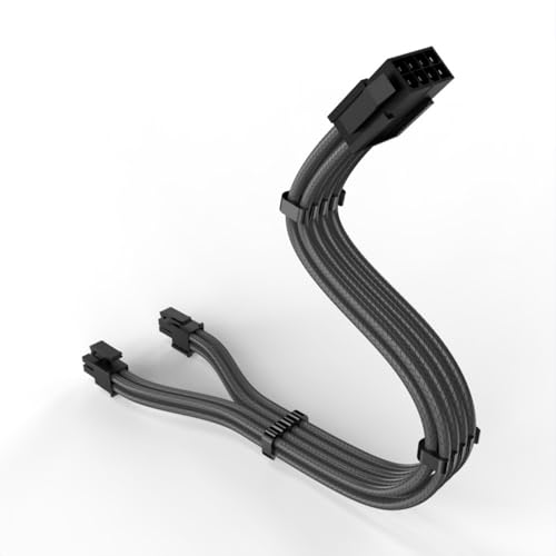 Durability8Pin CPU Power Extension Cable Meshes Sleeve Cord ATX12V 8pin (4+4) Connectors Power Supply Extension Cable von Kelisdi