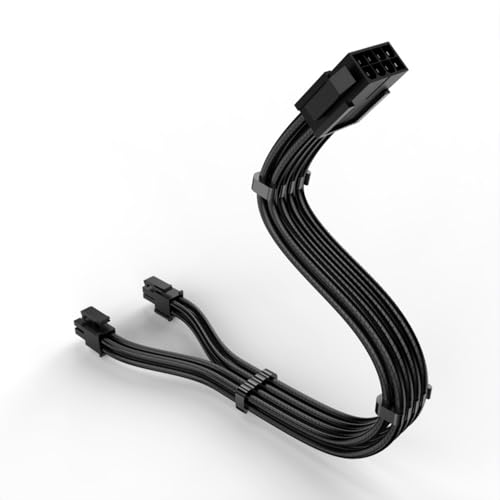 Durability8Pin CPU Power Extension Cable Meshes Sleeve Cord ATX12V 8pin (4+4) Connectors Power Supply Extension Cable von Kelisdi