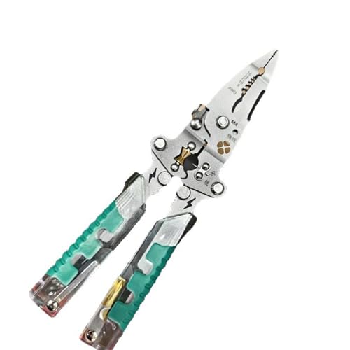 Faltbare Crimpzange Kabelschneider Einstellbare Automatische Abisolierzange Multifunktionale Abisolierzange Crimpzange Terminal Tool Kohlenstoffstahl Abisolierzange Faltbare Crimpzange Kabelschneider Einstellbare Automatische Abisolierzange Multifunktionale Abisolierzange Crimpzange Terminal Tool Kohlenstoffstahl Abisolierzange von Kelisdi