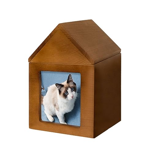 Haustierurne für Hunde oder Katzen, Asche, Urnen mit Bilderrahmen, Holz, Erinnerungsbox, 3 verfügbare Haustier-Gedenkurnen mit Bildern, Urnen für Asche, personalisierbar, kleine Hunde Haustierurne für Hunde oder Katzen, Asche, Urnen mit Bilderrahmen, Holz, Erinnerungsbox, 3 verfügbare Haustier-Gedenkurnen mit Bildern, Urnen für Asche, personalisierbar, kleine Hunde von Kelisdi