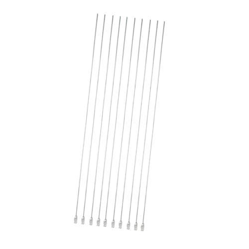 Kelisdi 10 Stück Aquarien Pflanzenfutterspender Aquarien Sauerstoff Pumpen Schlauch Korallen Futterspender Tube für verschiedene Größen Wasserpflanzen Nährstoffverteiler von Kelisdi