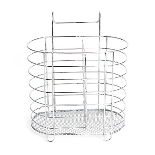 Kelisdi Hängendes Geschirr, Röhrenkäfig, Abfluss, Essstäbchen, Löffel, Halter, Metall, Organizer, Utensilien, Abtropfgestell, Löffel, Gabel, Behälter, Spüle, Korb, Organizer, Aufbewahrungsständer Kelisdi Hängendes Geschirr, Röhrenkäfig, Abfluss, Essstäbchen, Löffel, Halter, Metall, Organizer, Utensilien, Abtropfgestell, Löffel, Gabel, Behälter, Spüle, Korb, Organizer, Aufbewahrungsständer von Kelisdi