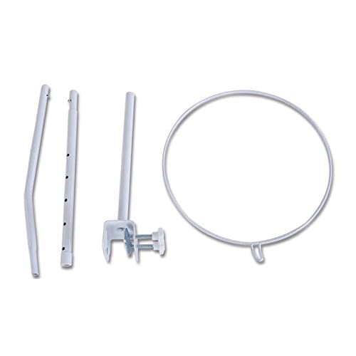 Kelisdi Netzhalter Moskitonetz Ständer Halter Set Verstellbar Clip On Krippe Baldachin Halter Rack Zubehör Ständer für Babybett von Kelisdi