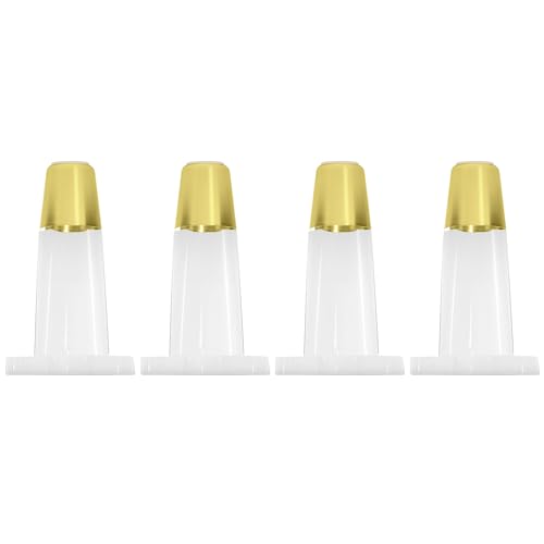 Kelisdi Set mit 4 transparenten Acryl-Möbelbeinen, modern, transparente Ersatzfüße, Upgrades Beine für Sofa, Stuhl und Schrank, robustes Acryl Kelisdi Set mit 4 transparenten Acryl-Möbelbeinen, modern, transparente Ersatzfüße, Upgrades Beine für Sofa, Stuhl und Schrank, robustes Acryl von Kelisdi