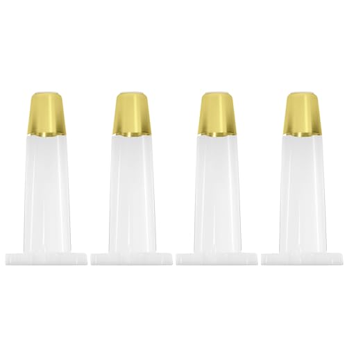 Kelisdi Set mit 4 transparenten Acryl-Möbelbeinen, modern, transparente Ersatzfüße, Upgrades Beine für Sofa, Stuhl und Schrank, robustes Acryl Kelisdi Set mit 4 transparenten Acryl-Möbelbeinen, modern, transparente Ersatzfüße, Upgrades Beine für Sofa, Stuhl und Schrank, robustes Acryl von Kelisdi