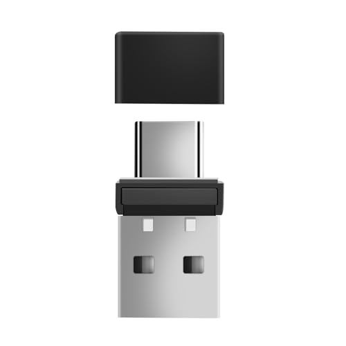 Kelisdi USB Typ C Jigglers Mover Wiggler Undetektierbarer Shaker USB-Anschluss für Computer Laptop Halten PC wach Simulieren Bewegung von Kelisdi