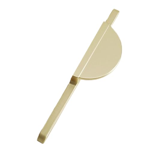 Kelisdi Zinklegierung Schrankgriffe Küchenschrank Schubladengriff Retro Licht Luxus Kleiderschrank Griff Halbrunde Möbel Dekor Möbelgriffe für Kommoden Vintage von Kelisdi