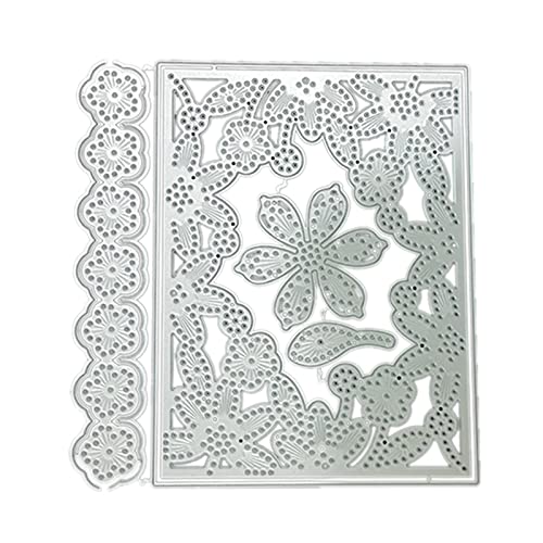 Metall-Stanzformen mit Blumenrahmen, handgefertigt, Scrapbooking, Prägezubehör für Kinder, Mädchen, Jungen, Stanzformen für Kartenherstellung Metall-Stanzformen mit Blumenrahmen, handgefertigt, Scrapbooking, Prägezubehör für Kinder, Mädchen, Jungen, Stanzformen für Kartenherstellung von Kelisdi