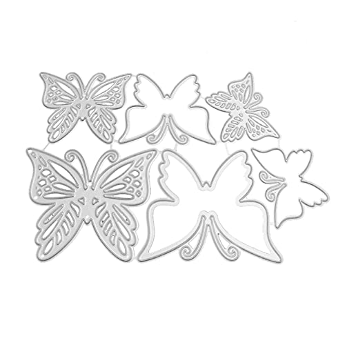 Metall-Stanzformen mit Schmetterlingen, handgefertigt, Scrapbooking, Prägezubehör für Kinder, Mädchen, Stanzformen für Kartenherstellung Metall-Stanzformen mit Schmetterlingen, handgefertigt, Scrapbooking, Prägezubehör für Kinder, Mädchen, Stanzformen für Kartenherstellung von Kelisdi