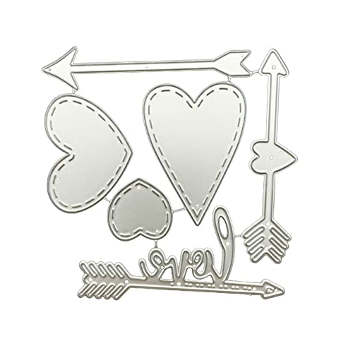 Metall-Stanzformen zum Valentinstag, handgefertigte Projekte, Kunstkreation, Zubehör für Geburtstag, Grußkarten, Dekoration, Stanzformen für Kartenherstellung Metall-Stanzformen zum Valentinstag, handgefertigte Projekte, Kunstkreation, Zubehör für Geburtstag, Grußkarten, Dekoration, Stanzformen für Kartenherstellung von Kelisdi