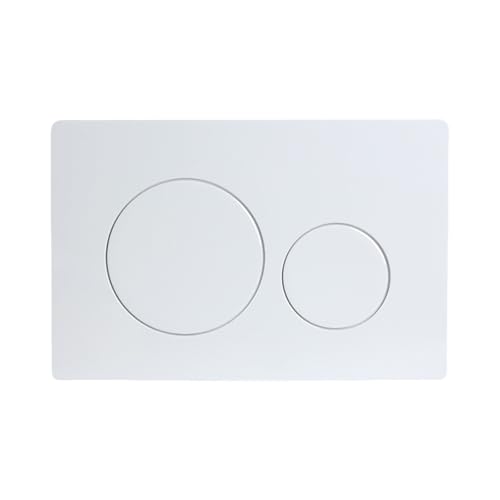 Moderne einfache Art WC-Spülkasten-Abdeckung, leicht, effizient, Doppelspülmechanismus, wassereffiziente Platte für Zuhause, ABS, unsichtbare Spülkastenplatte von Kelisdi