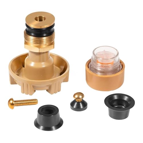 Premium Messing Wasserhahn Set für Home Sanitär Leckage Lösung und Wasserfluss Optimierung Messing Wasserhahn Wartungsset von Kelisdi
