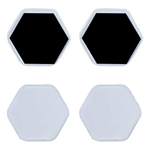 Robuste Möbelgleiter, Bodenschutz, leicht zu bewegen, selbstklebend, für Schreibtisch, Stuhl, Sofa, Bodenschutz, 4 Stück von Kelisdi