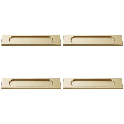 Selbstklebende Schiebetürgriffe, moderne Aluminiumlegierung, für Schränke, Möbel, rostbeständig, 4 Stück Selbstklebende Schiebetürgriffe, moderne Aluminiumlegierung, für Schränke, Möbel, rostbeständig, 4 Stück von Kelisdi