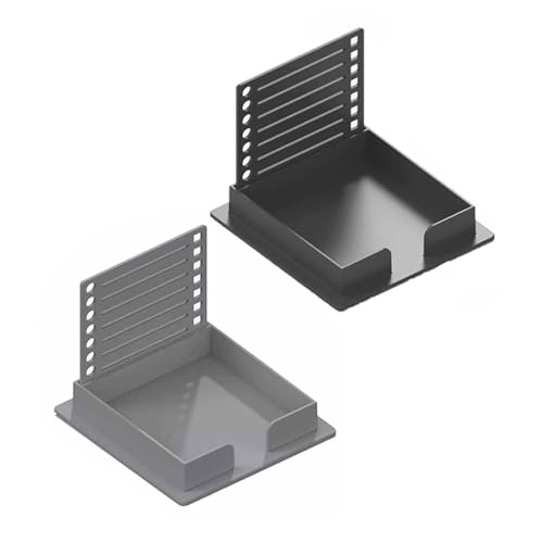 Set mit 2 Haftnotizen Schablonen-Behälter für Schreibtischarrangement Tagesplaner Halter Posts It Notiz Aufbewahrungsbox Set mit 2 Haftnotizen Schablonen-Behälter für Schreibtischarrangement Tagesplaner Halter Posts It Notiz Aufbewahrungsbox von Kelisdi