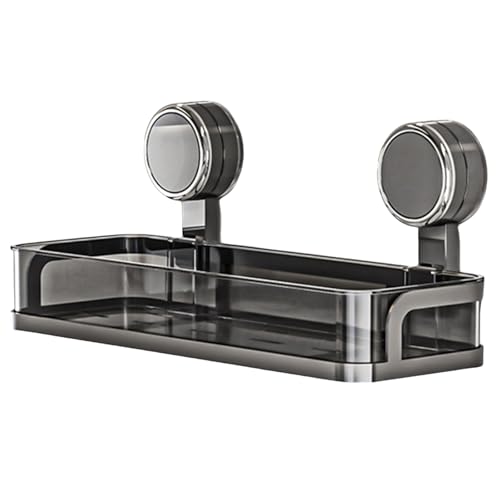 Stabiles Badezimmer-Regal mit Saugnapf-Designs auf jeder glatten Oberfläche, wasserabweisend und stabile Knauf-Designs Stabiles Badezimmer-Regal mit Saugnapf-Designs auf jeder glatten Oberfläche, wasserabweisend und stabile Knauf-Designs von Kelisdi