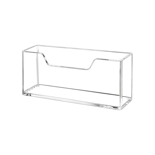 Tisch-Serviettenspender mit stabiler Basis, ideal für Familienfeiern und den täglichen Gebrauch, tragbarer Papierhandtuchhalter, multifunktionaler Acryl-Schreibtisch-Organizer von Kelisdi