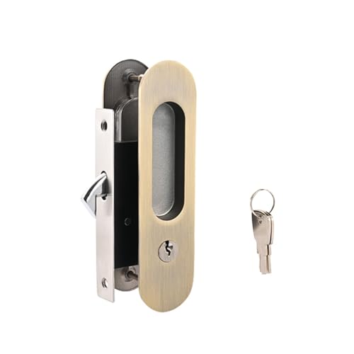 Wendbare Schlafzimmertür mit Schlüssel, langlebig, Zinklegierungen, sichere Privatsphäre für Zuhause, Büro, Eingangsbereich, Innenbereich, Scheune Wendbare Schlafzimmertür mit Schlüssel, langlebig, Zinklegierungen, sichere Privatsphäre für Zuhause, Büro, Eingangsbereich, Innenbereich, Scheune von Kelisdi