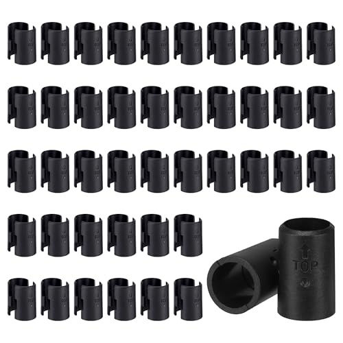 Kellarosses Draht-Regal-Clips, 50 Stück, für 2,5 cm Pfostenregale, Regalschloss-Clips, Ersatz (25 Paar) von Kellarosses