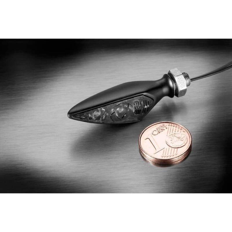 Kellermann Blinker Blinker Rhombus S Dark, schwarz, getöntes Glas von Kellermann
