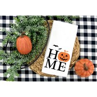 Kürbis Mehlsack Handtuch - Geschirrtuch - Herbst Küchendekoration - Home Decor - Kürbisse - Halloween von KellieHCrafts