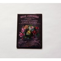 Blumen Magnet, Küchenmagnet, Aceo, Kühlschrankmagnet, Blumenmagnet, Kunsttafel, Rosa, Schwarz | 5980 Blumen Magnet, Küchenmagnet, Aceo, Kühlschrankmagnet, Blumenmagnet, Kunsttafel, Rosa, Schwarz | 5980 von KellysMagnets