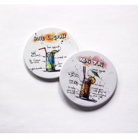 Cocktail Untersetzer, Mai Tai Blaue Lagunen Untersetzer Rezept, Einweihungsgeschenk, Gastgeberin Geschenk | 5940A Cocktail Untersetzer, Mai Tai Blaue Lagunen Untersetzer Rezept, Einweihungsgeschenk, Gastgeberin Geschenk | 5940A von KellysMagnets