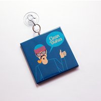 Hipster Spülmaschinen Schild, Arbeitet Auf Edelstahl, Clean Dirty Hostess Giftsign Mit Saugnapf, Küchenschild, Blau | 7343 Hipster Spülmaschinen Schild, Arbeitet Auf Edelstahl, Clean Dirty Hostess Giftsign Mit Saugnapf, Küchenschild, Blau | 7343 von KellysMagnets