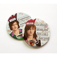 Kaffee Untersetzer, Lustige Trinkuntersetzer, Kaffeeliebhaber, Geschenk Für Liebe | 5035B Kaffee Untersetzer, Lustige Trinkuntersetzer, Kaffeeliebhaber, Geschenk Für Liebe | 5035B von KellysMagnets