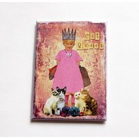 Katzenmagnet, Katzenkönigin, Küchenmagnet, Aceo, Magnet, Kühlschrankmagnet, Katzenliebhaber, Geschenk Für Sie, Rosa, Canadian Made | 4742 Katzenmagnet, Katzenkönigin, Küchenmagnet, Aceo, Magnet, Kühlschrankmagnet, Katzenliebhaber, Geschenk Für Sie, Rosa, Canadian Made | 4742 von KellysMagnets