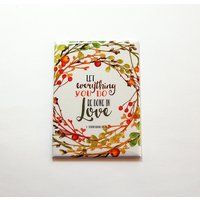 Let All You Do Be Done in Love Magnet, Aceo, Kühlschrankmagnet, Küchenmagnet, Religion, Bibelstudie, 1. Korinther 1614 | 7172 Let All You Do Be Done in Love Magnet, Aceo, Kühlschrankmagnet, Küchenmagnet, Religion, Bibelstudie, 1. Korinther 1614 | 7172 von KellysMagnets