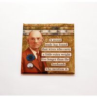 Lustiger Magnet, Magnet Für Ihn, Küchenmagnet, Retro Design, Mann Und Frau, Lustige Frau Gewicht | 7227 von KellysMagnets