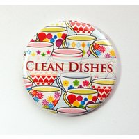 Reinigen Von Geschirr, Magnet, Geschirrspüler Küche Sauberes Geschirr Helle Farben, Küche, Kellysmagnets | 3551 Reinigen Von Geschirr, Magnet, Geschirrspüler Küche Sauberes Geschirr Helle Farben, Küche, Kellysmagnets | 3551 von KellysMagnets