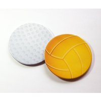 Sport Untersetzer, Golfball Und Volleyball Untersetzer Für Sportfans | 5107B Sport Untersetzer, Golfball Und Volleyball Untersetzer Für Sportfans | 5107B von KellysMagnets
