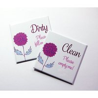 Spülmaschinenmagnet, Geschirrmagnet, Küchenmagnet, Rosa, Lila, Blume Spülmaschinenmagnet | 5332 Spülmaschinenmagnet, Geschirrmagnet, Küchenmagnet, Rosa, Lila, Blume Spülmaschinenmagnet | 5332 von KellysMagnets